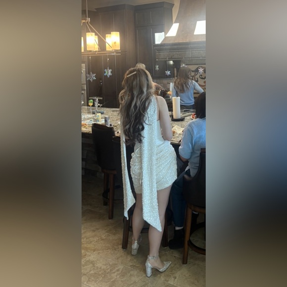 Babyboo Fashion Denise White Mini Dress - Picture 7 of 7